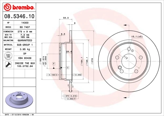 08534610 Brembo