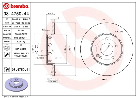 08475041 Brembo