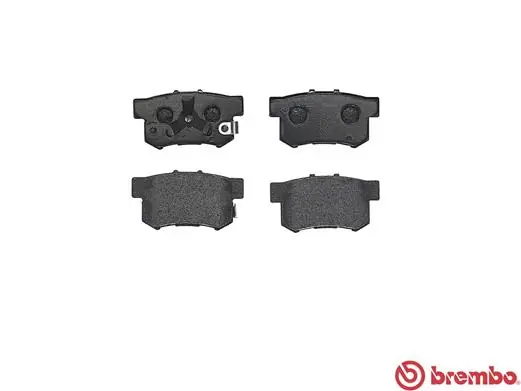 P28051 Brembo Okładziny (klocki) do hamulców tarczowych tylne
