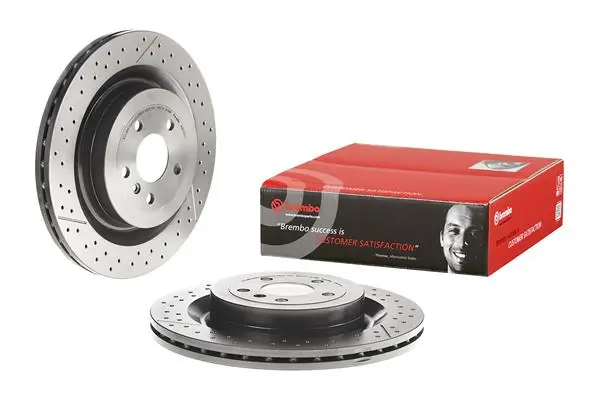 09B71011 Brembo Tarcza hamulcowa tylna