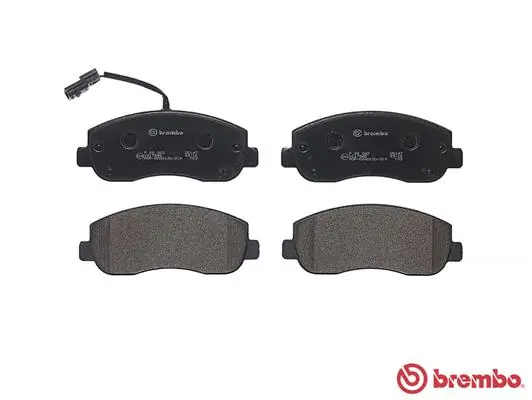 P68062 Brembo Klocki hamulcowe przednie tarczowe