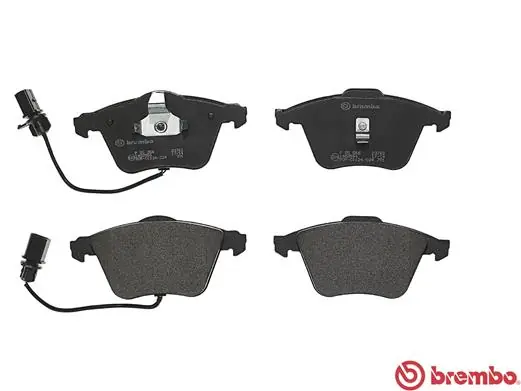 P85056 Brembo Klocki hamulcowe przednie tarczowe