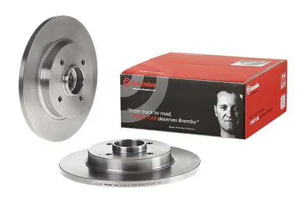 08A72917 Brembo Tarcza hamulcowa tylna