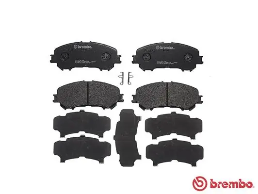 P56099 Brembo Klocki hamulcowe przednie tarczowe