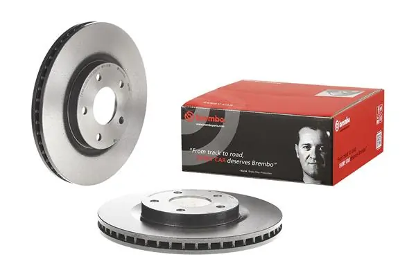 09A71611 Brembo Tarcza hamulcowa przednia