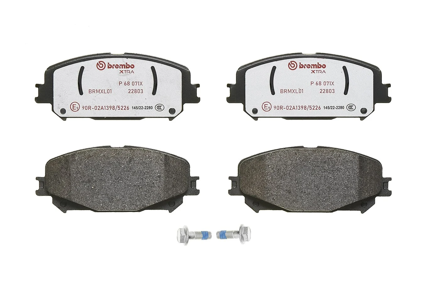 P68071X Brembo Klocki hamulcowe przednie tarczowe