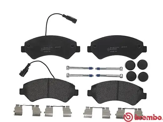 P23136 Brembo Klocki hamulcowe przednie tarczowe