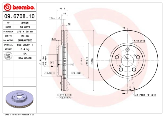 09670810 Brembo