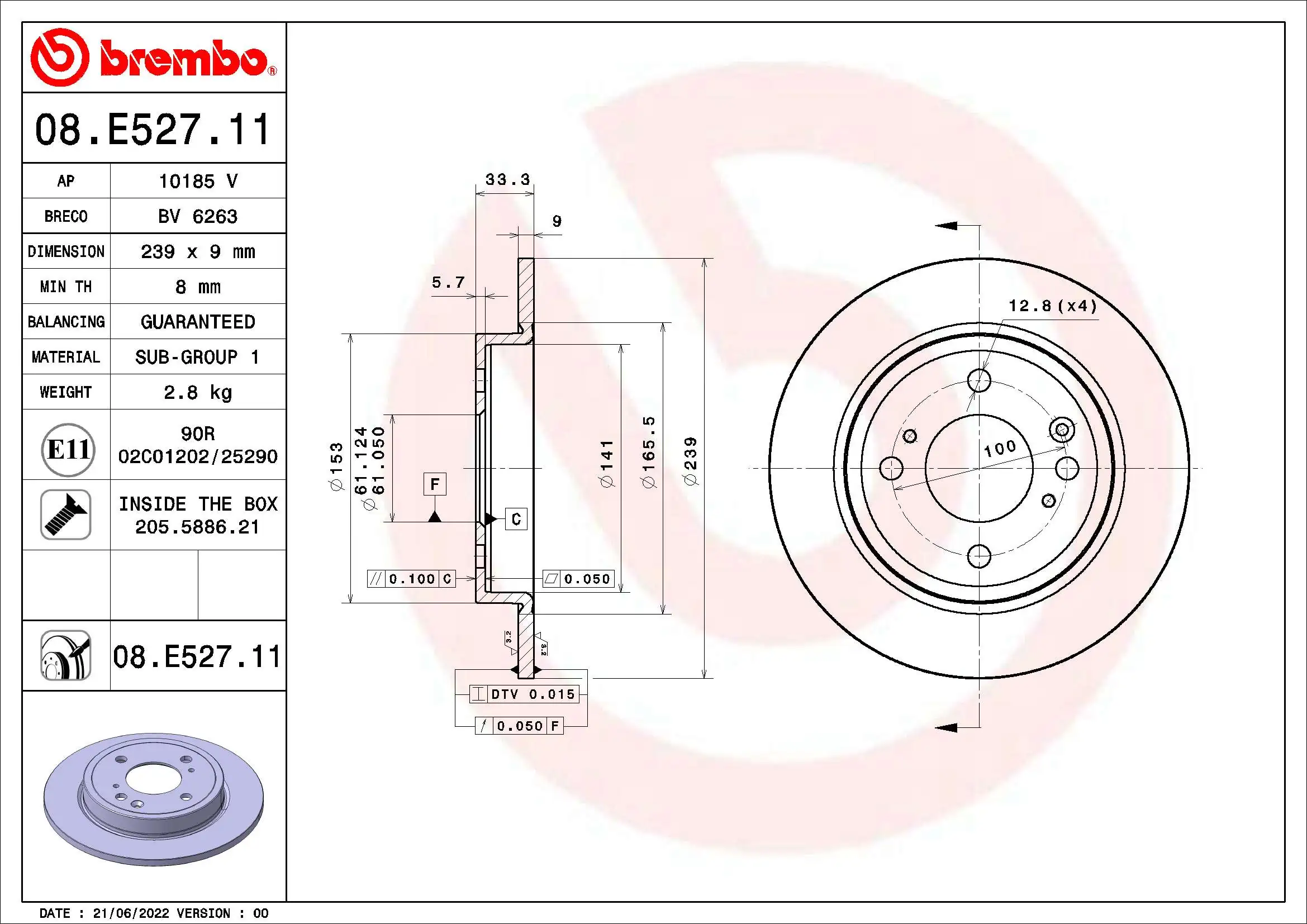 09N2362X Brembo