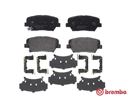 P30070 Brembo Klocki hamulcowe przednie tarczowe