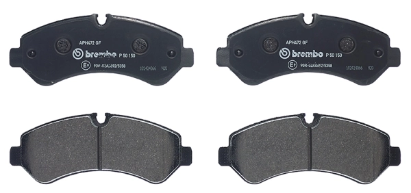 P50150 Brembo Okładziny (klocki) do hamulców tarczowych tylne