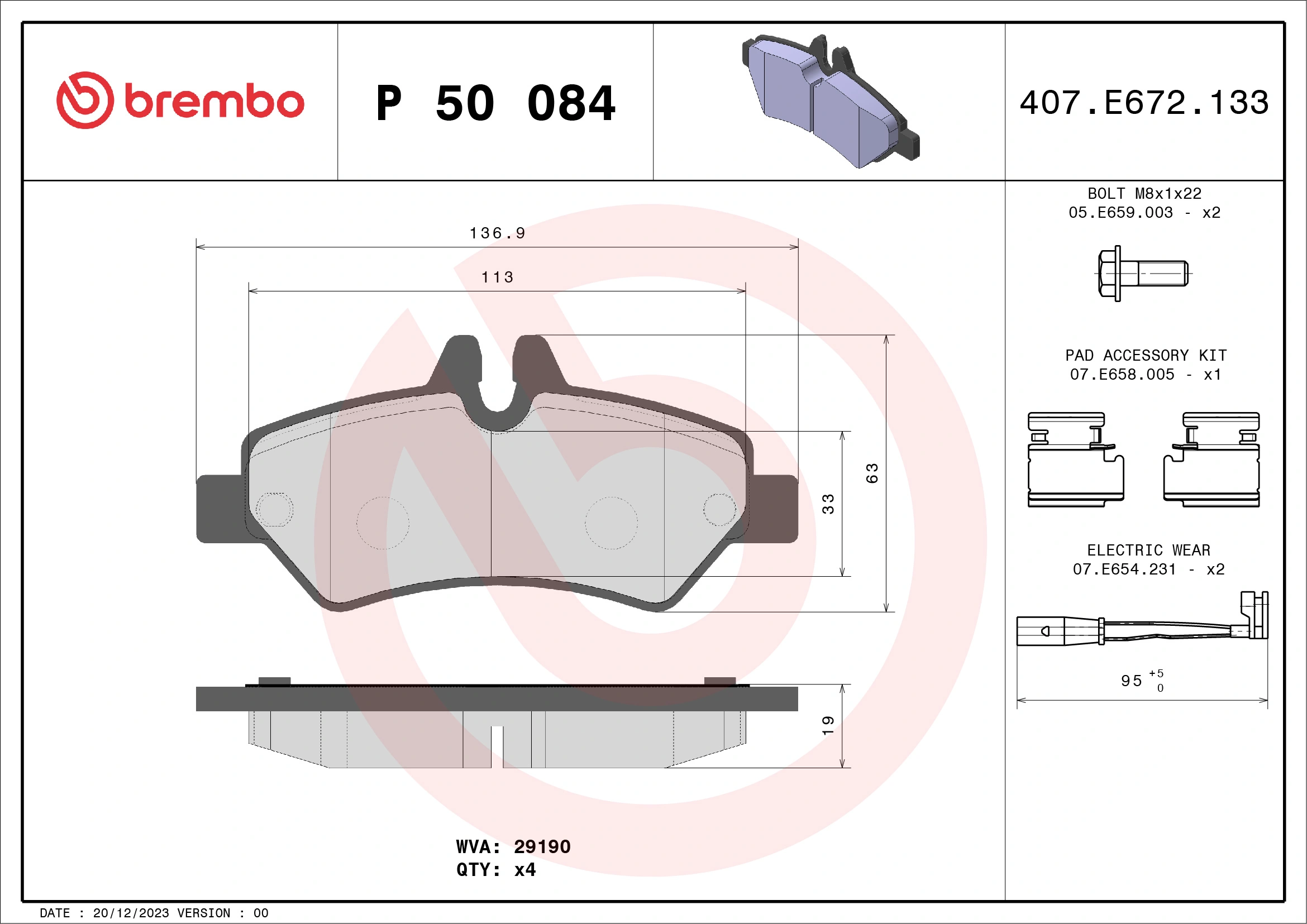 P50084 Brembo