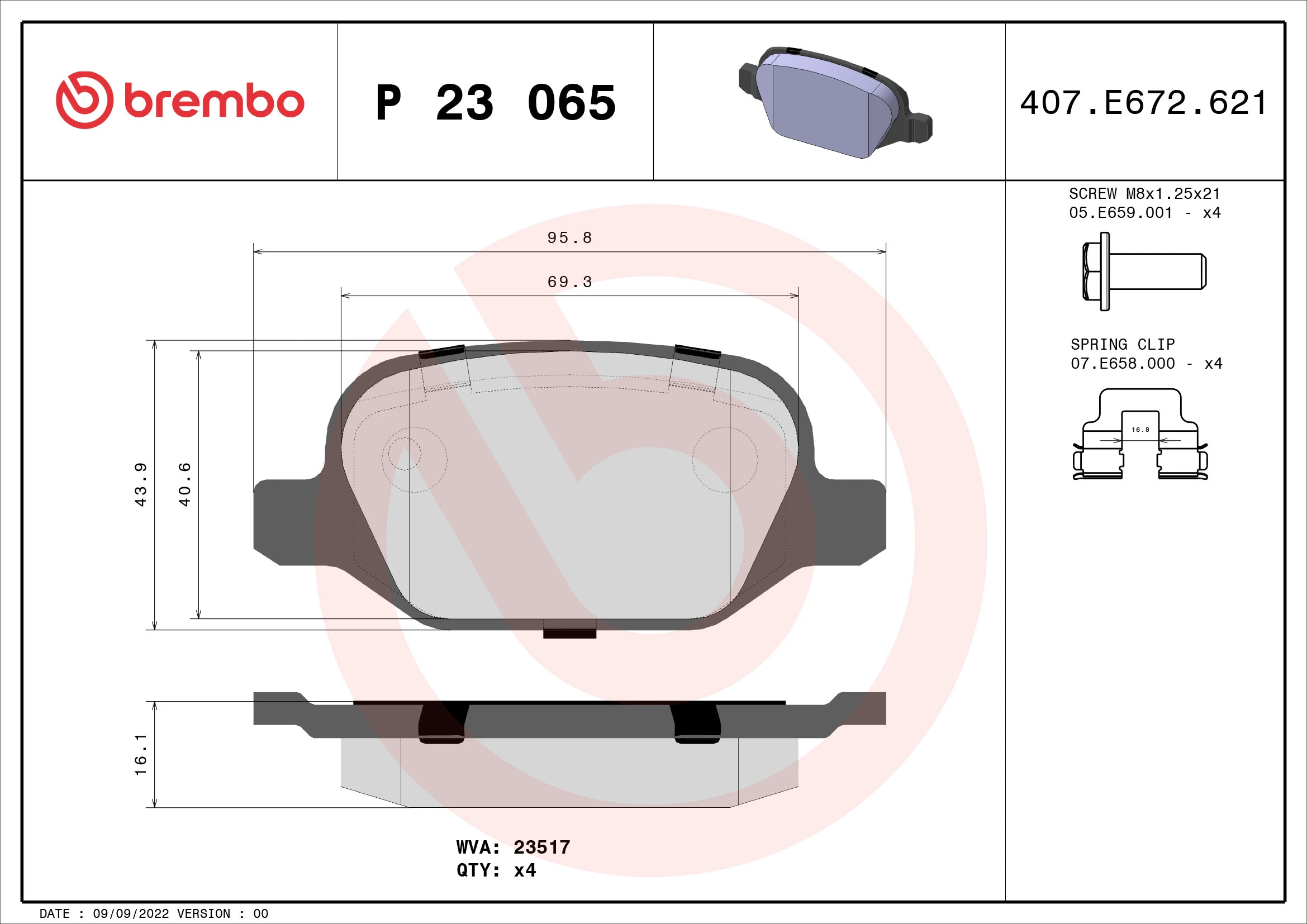 Klocki hamulcowe Alfa Romeo 147