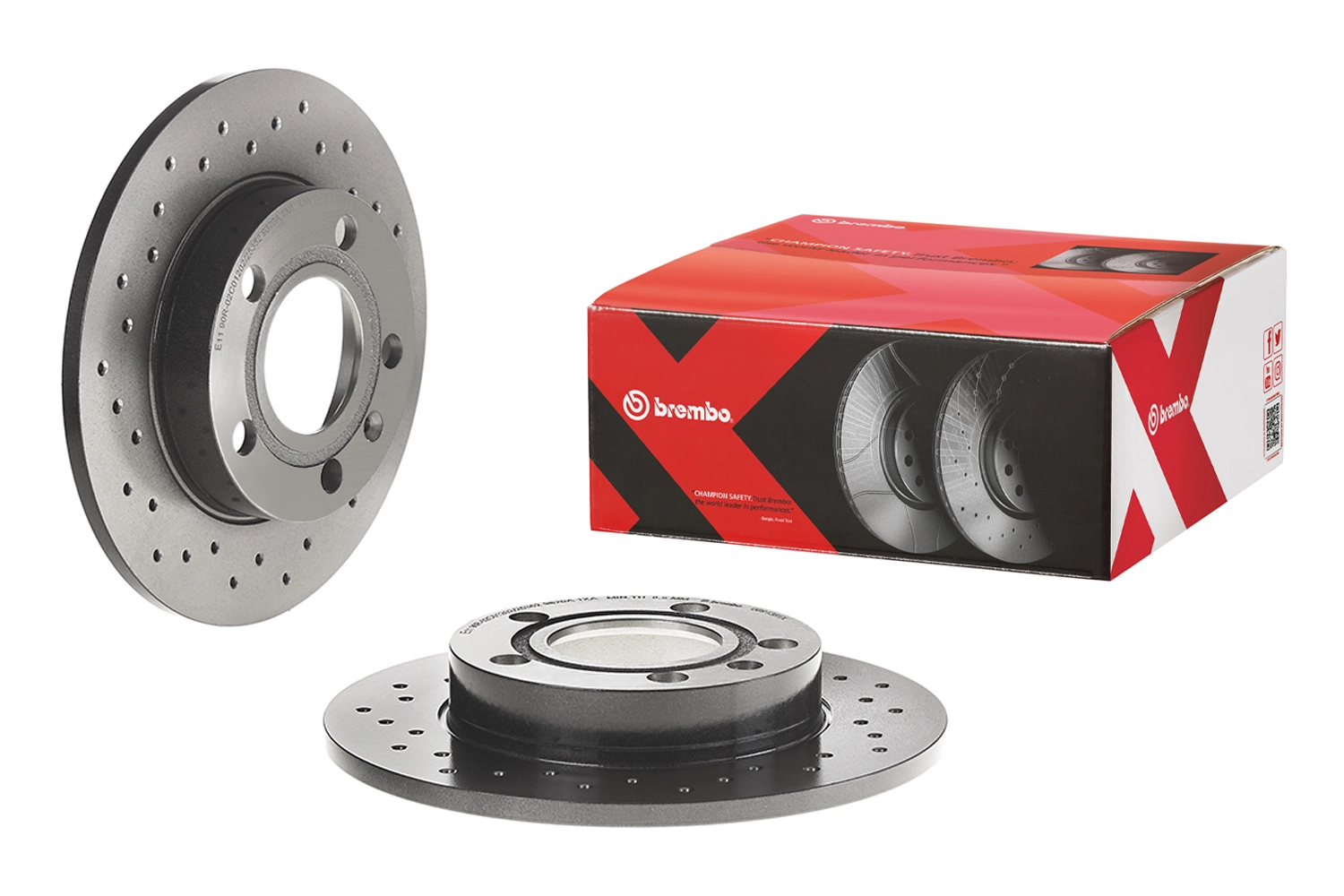 0891361X Brembo Tarcza hamulcowa tylna