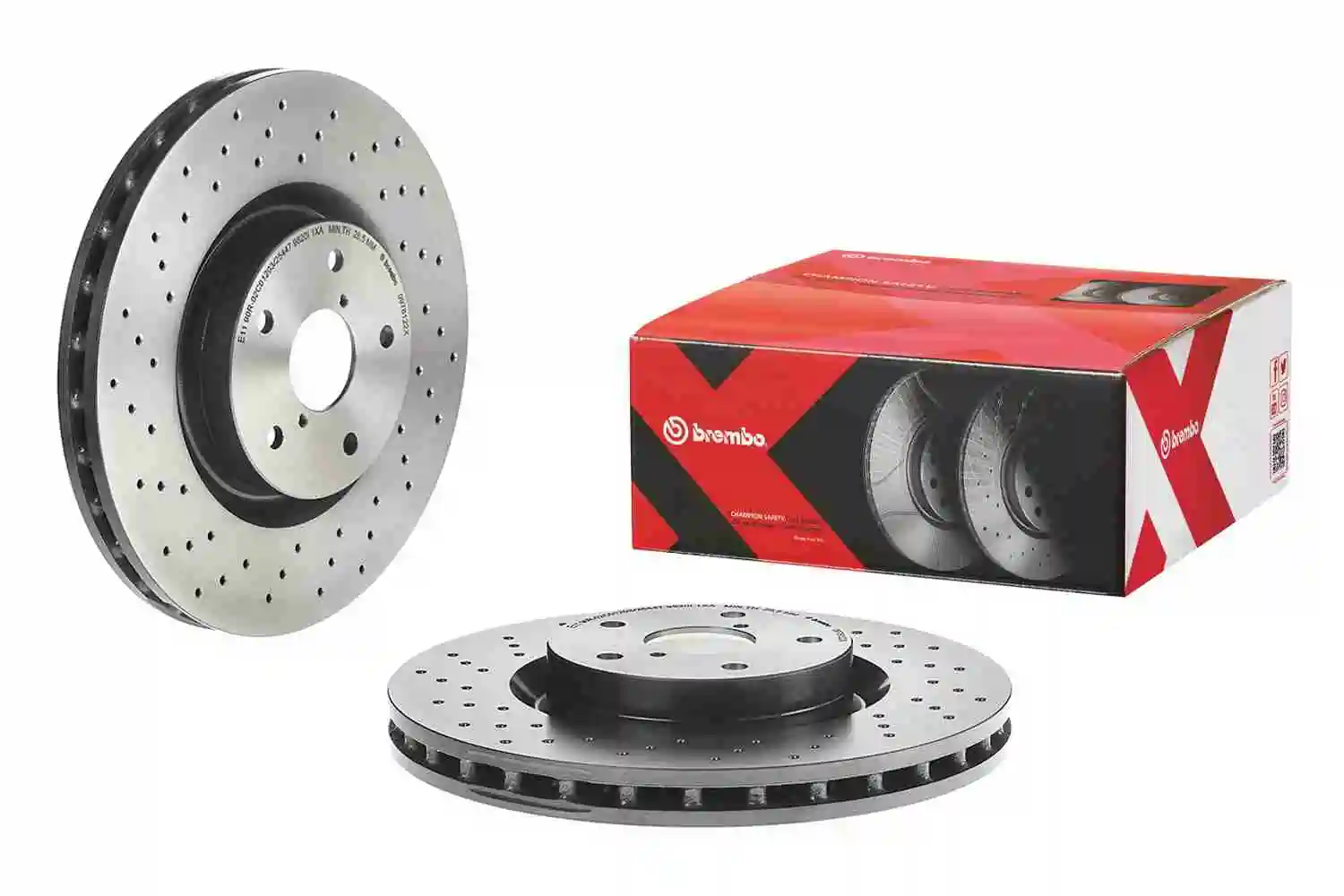0978122X Brembo Tarcza hamulcowa przednia