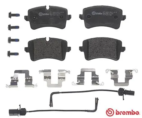 P85118 Brembo Okładziny (klocki) do hamulców tarczowych tylne