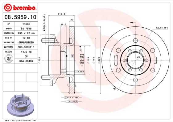 08595910 Brembo