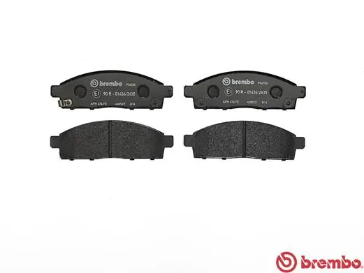 P54038 Brembo Klocki hamulcowe przednie tarczowe