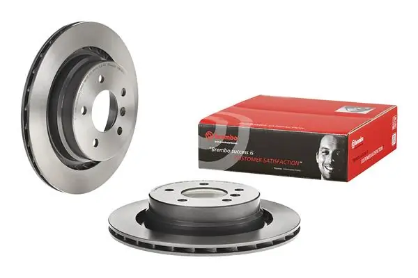 09870011 Brembo Tarcza hamulcowa tylna