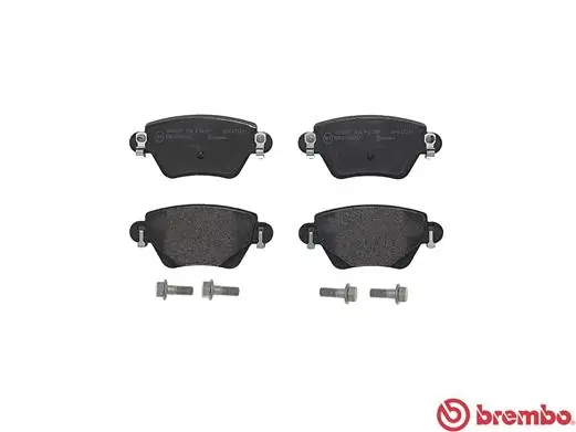 P24059 Brembo Okładziny (klocki) do hamulców tarczowych tylne
