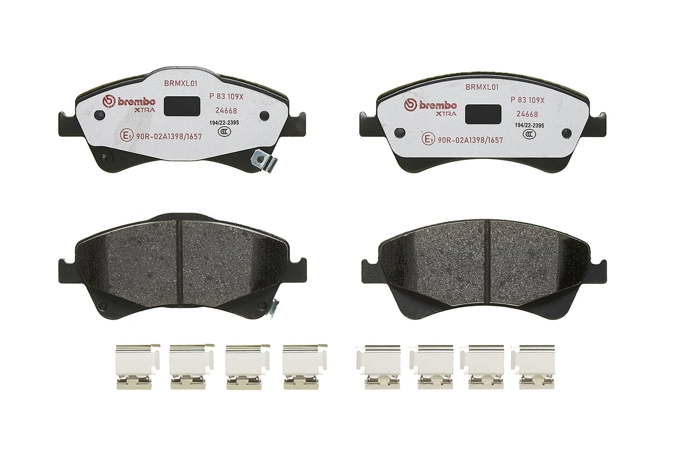 P83109X Brembo Klocki hamulcowe przednie tarczowe