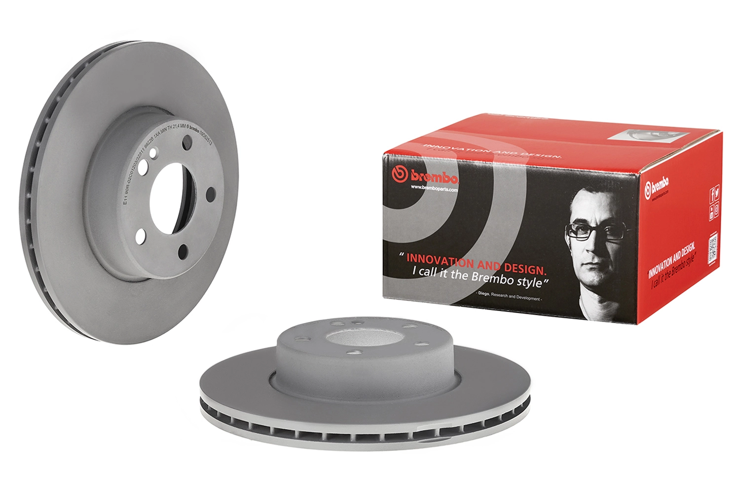 09D52513 Brembo Tarcza hamulcowa przednia