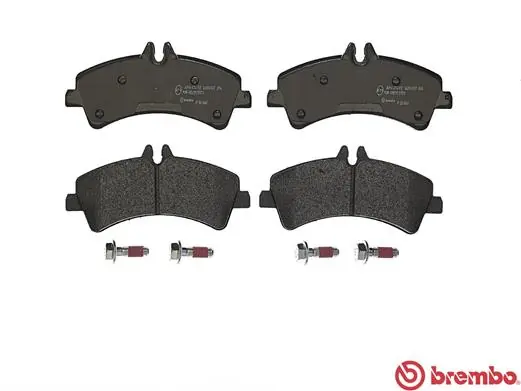 P50060 Brembo Okładziny (klocki) do hamulców tarczowych tylne