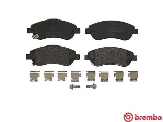 P28045 Brembo Klocki hamulcowe przednie tarczowe