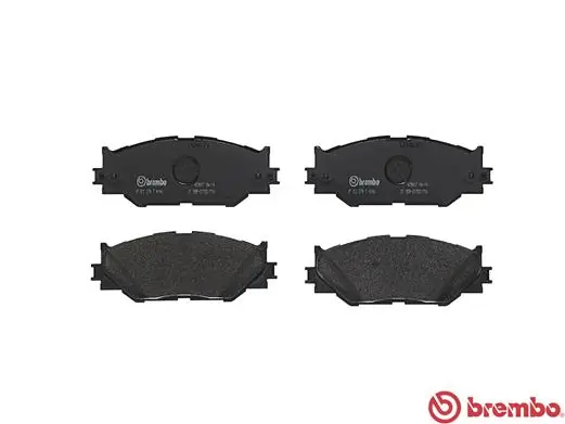 P83074 Brembo Klocki hamulcowe przednie tarczowe