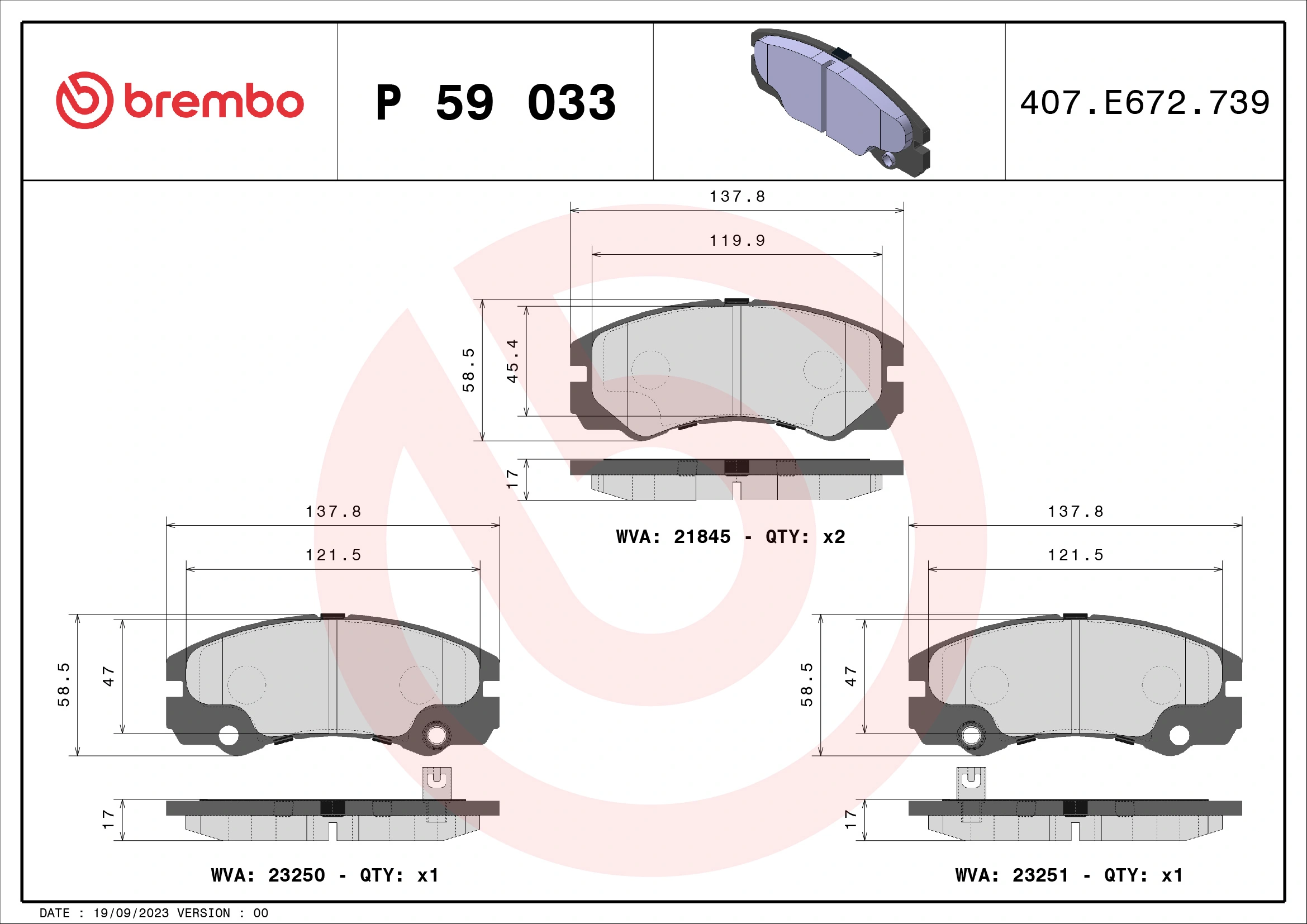 P59033 Brembo