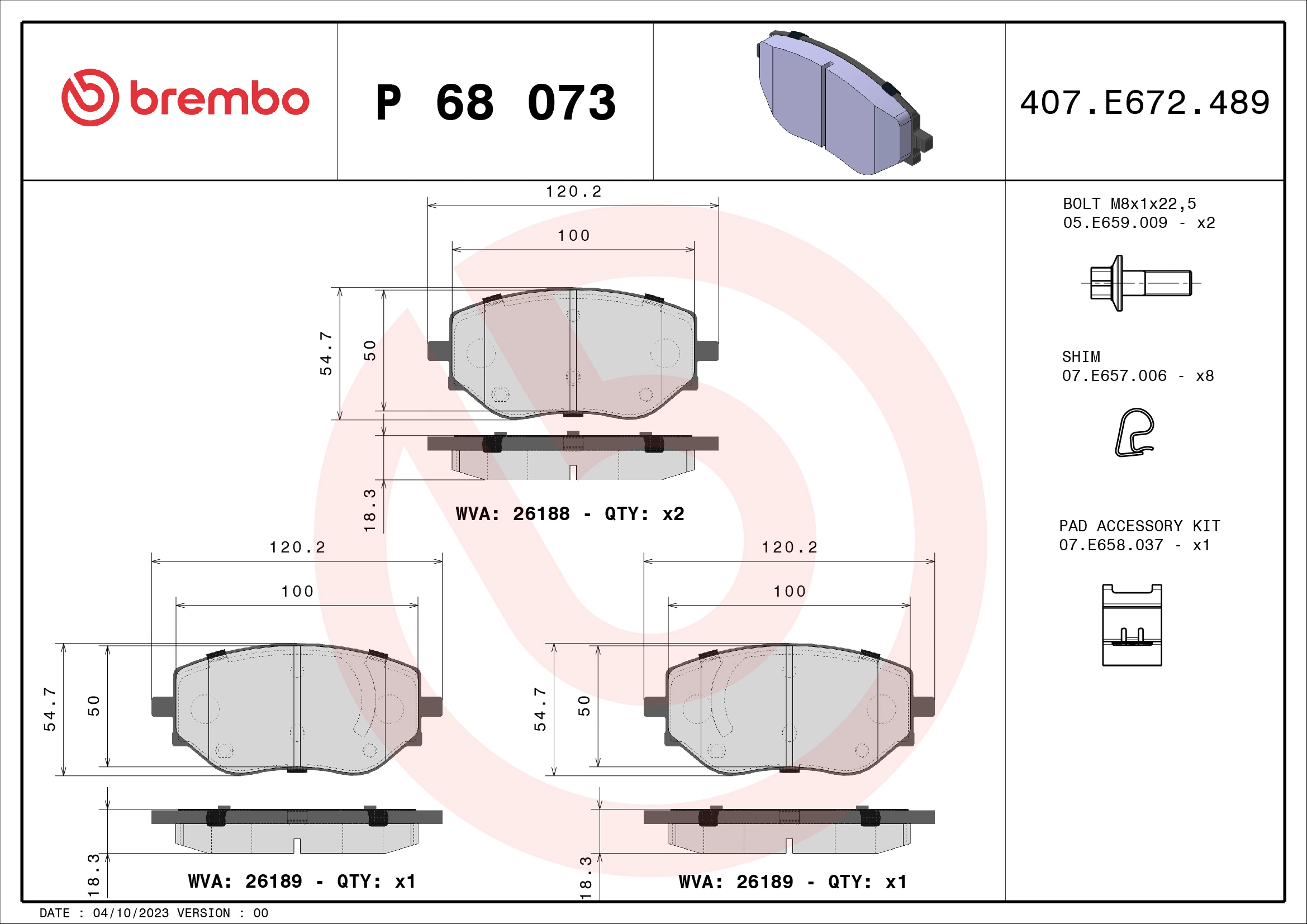 P68073 Brembo