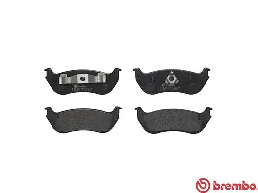 P24068 Brembo Okładziny (klocki) do hamulców tarczowych tylne