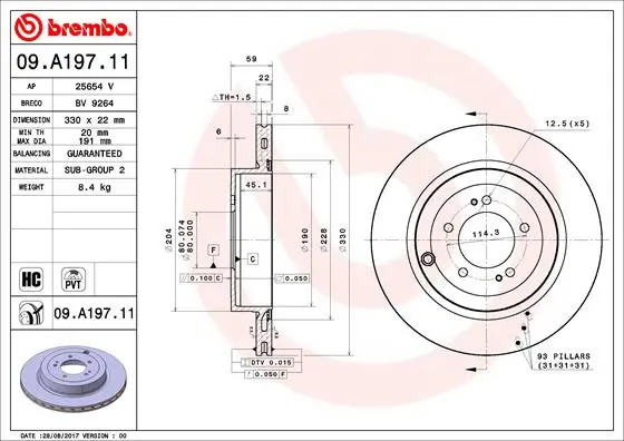 09A19711 Brembo