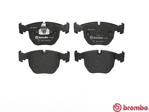 P06021 Brembo Klocki hamulcowe przednie tarczowe