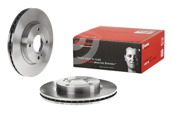 09A96824 Brembo Tarcza hamulcowa przednia