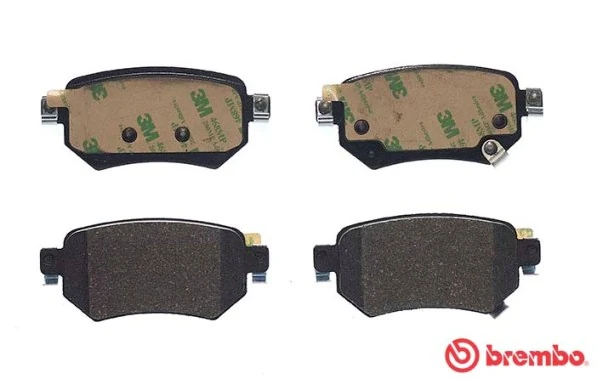 P49059 Brembo Okładziny (klocki) do hamulców tarczowych tylne