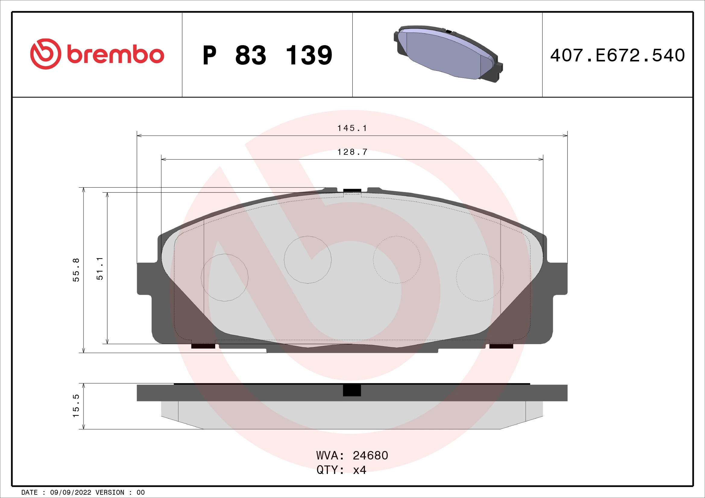 P83139 Brembo