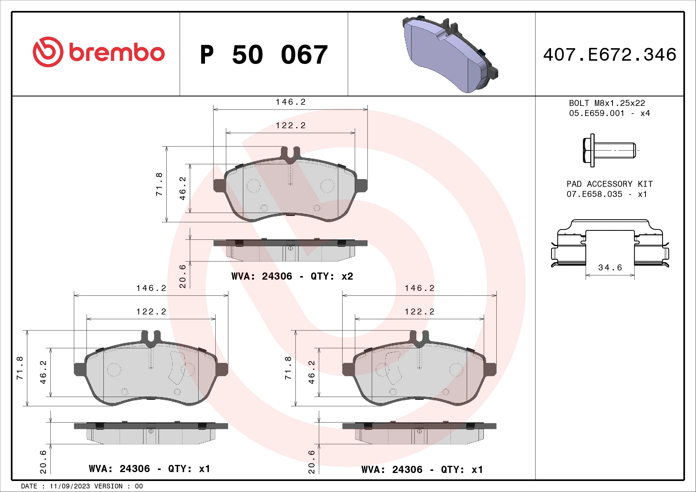 P50067 Brembo