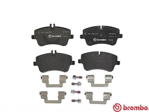 P50046 Brembo Klocki hamulcowe przednie tarczowe