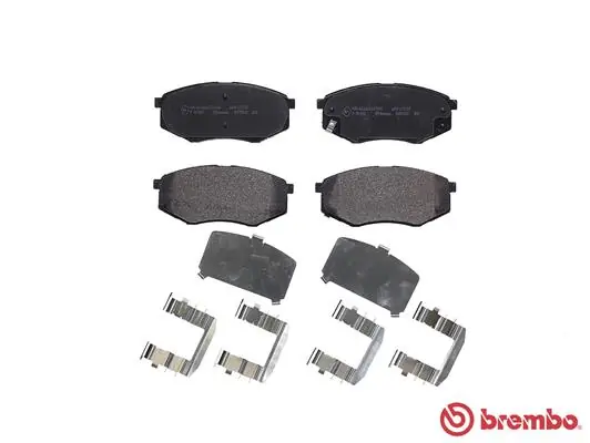 P30055 Brembo Klocki hamulcowe przednie tarczowe