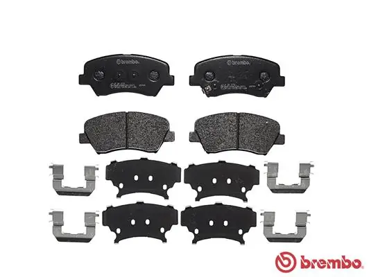 P30073 Brembo Klocki hamulcowe przednie tarczowe