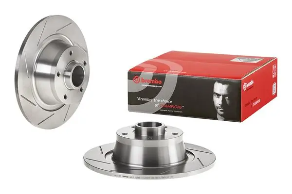 08A75347 Brembo Tarcza hamulcowa tylna