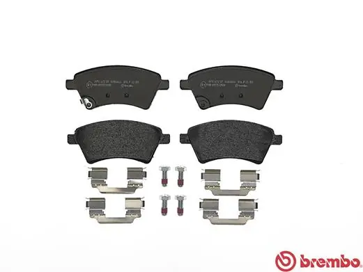 P23105 Brembo Klocki hamulcowe przednie tarczowe