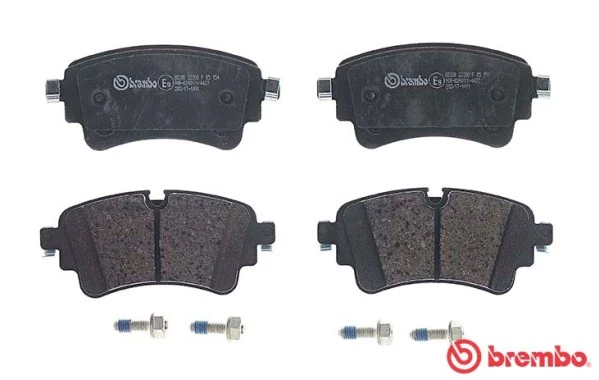 P85154 Brembo Okładziny (klocki) do hamulców tarczowych tylne