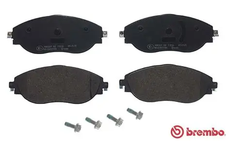 P85166 Brembo Klocki hamulcowe przednie tarczowe