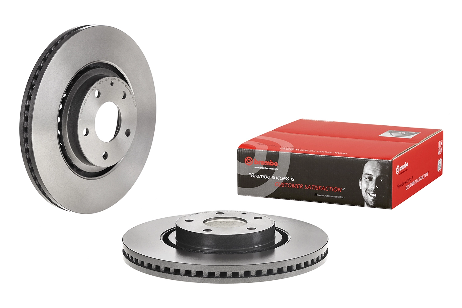 09E03411 Brembo Tarcza hamulcowa przednia