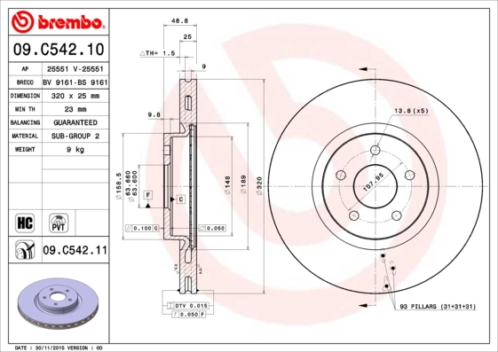 09C54211 Brembo