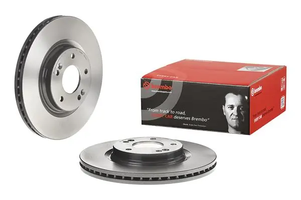 09D42811 Brembo Tarcza hamulcowa przednia