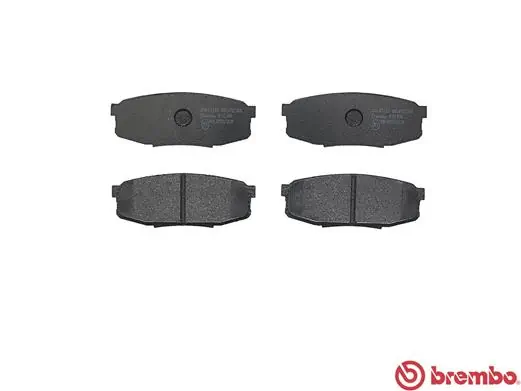 P83098 Brembo Okładziny (klocki) do hamulców tarczowych tylne