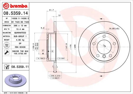 08535911 Brembo